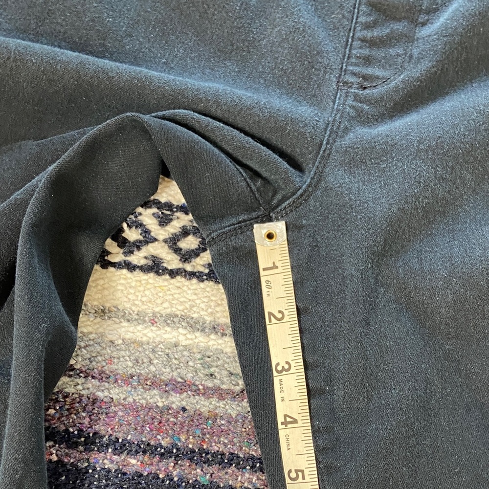 Chico's Sz 0.5 Platinum Jegging Faded Black Skinny Jeans Stretch Jeggings Sz 6 - Picture 7 of 11